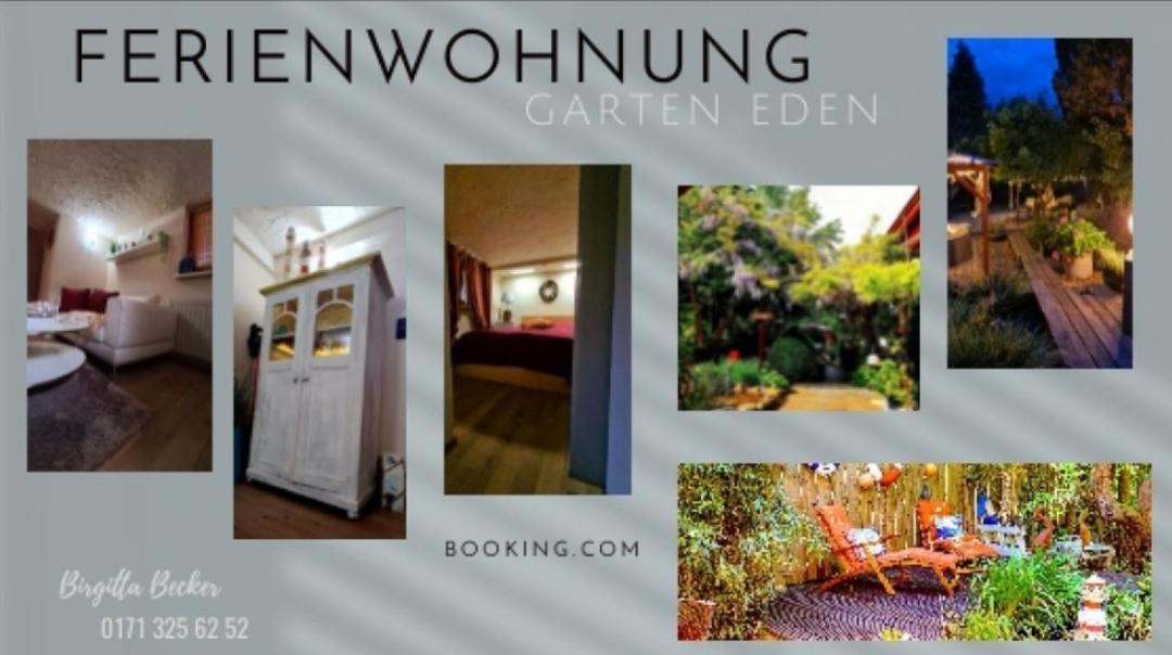Ferienwohnung Im Garten Eden Grünberg エクステリア 写真
